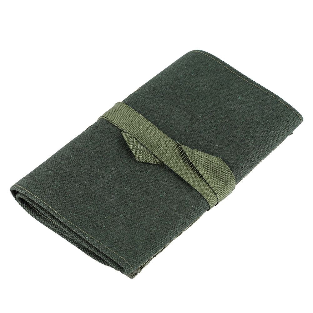 1Pc Canvas Gardening Handle Portable Multifunctional Storage Package Tool Set Case Rolling Bag