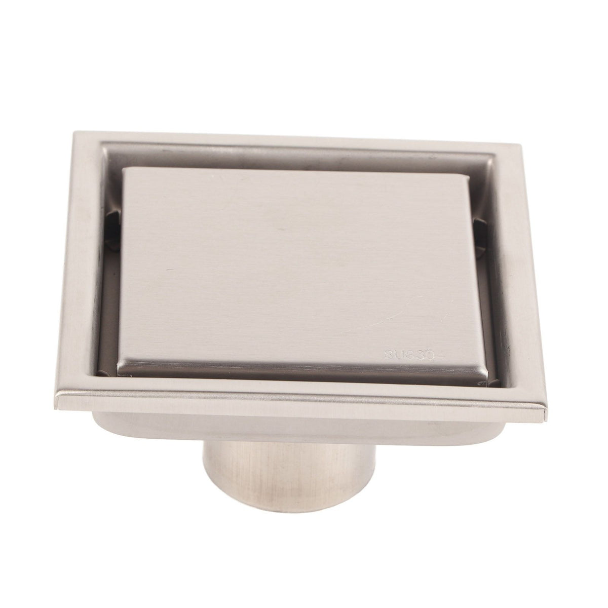 Home Stainless Steel Square Shape Antiodor Bathroom Floor Drain Waste Gate Shower Drainer