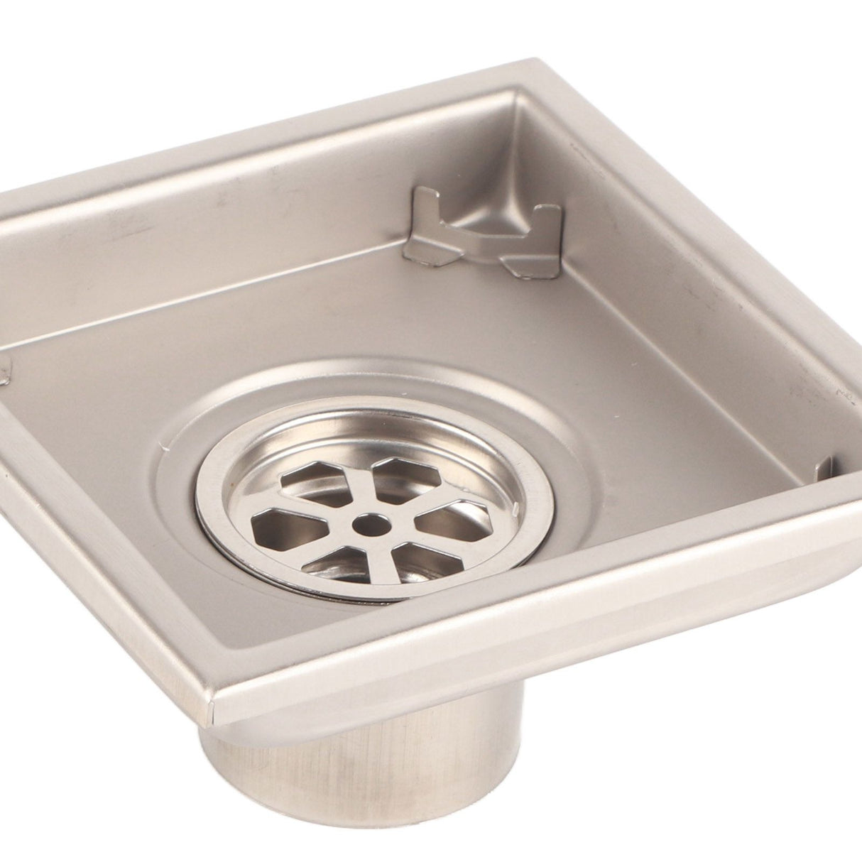 Home Stainless Steel Square Shape Antiodor Bathroom Floor Drain Waste Gate Shower Drainer