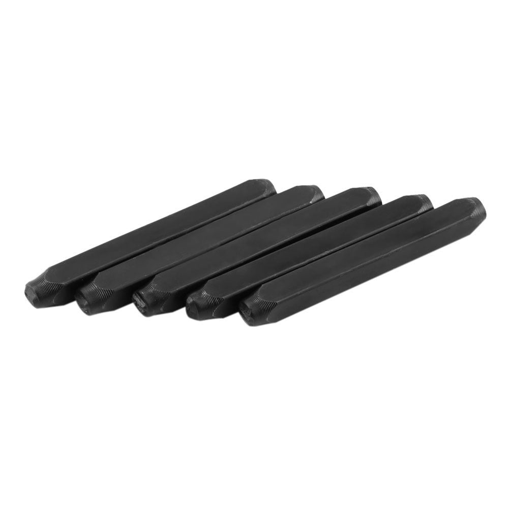 4mm Craft Letters A-Z Punch Stamps Set High Carbon Steel Metal Leather Tool Kit Case