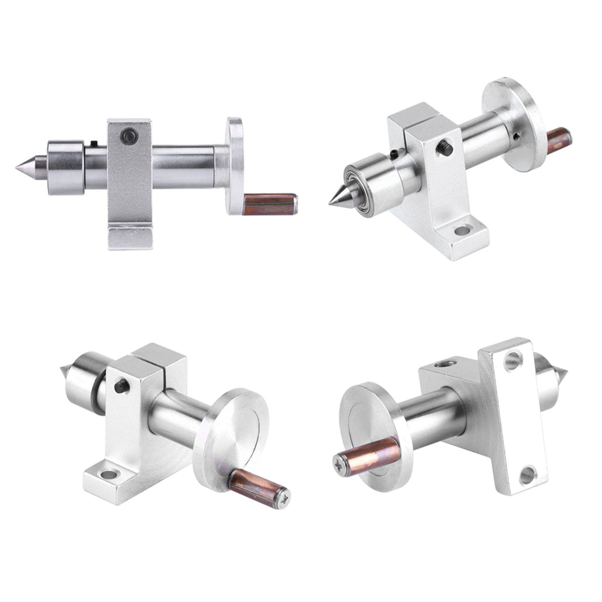 For Mini Lathe Machine Double Bearing Live Center Revolving Centre DIY Parts