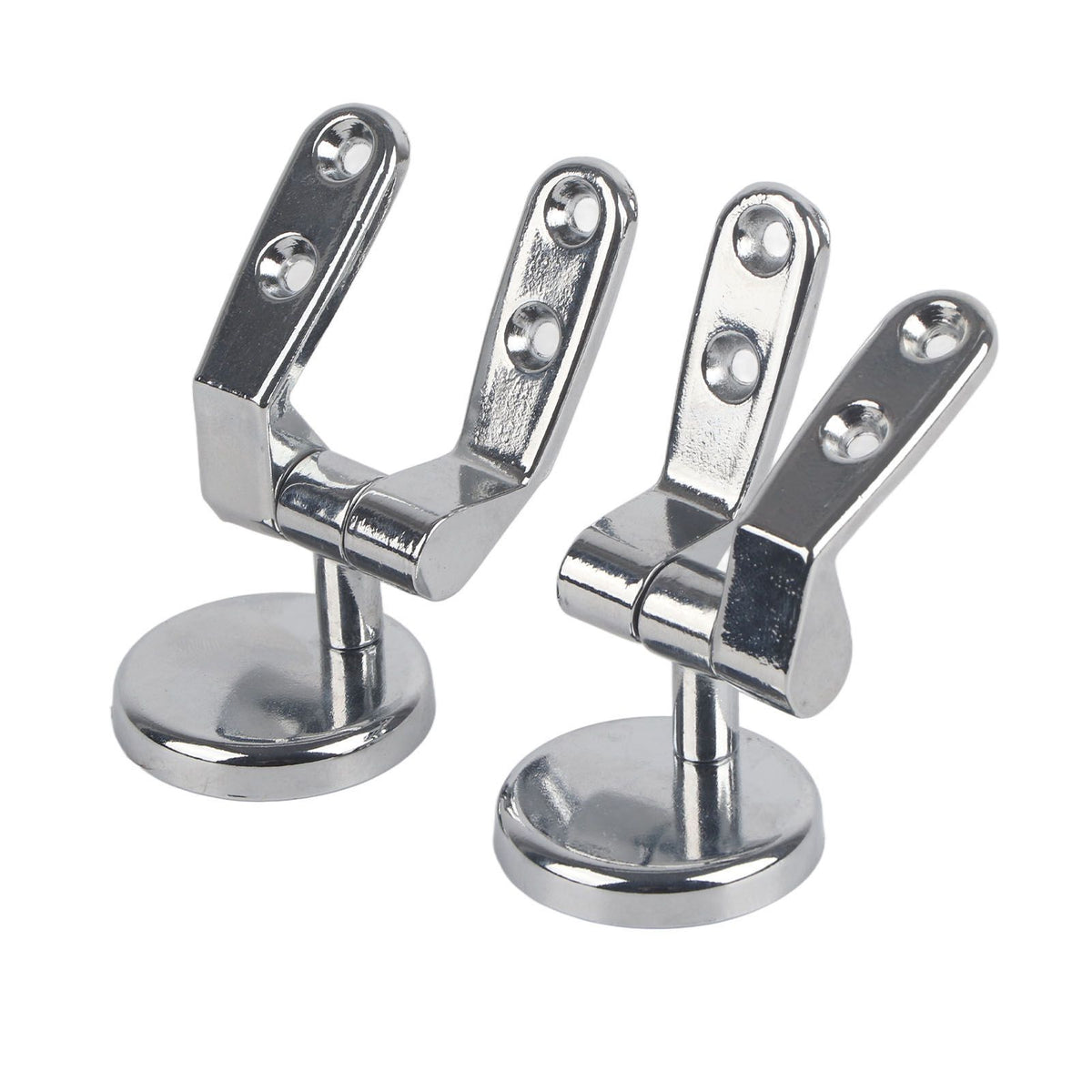 Replacement Toilet Seat Hinge Chrome Hinge With Fittings Bathroom Hotel Set