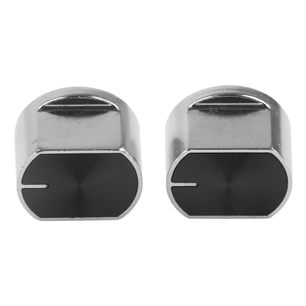 2pcs Universal Gas Stove Cooker Part Control Knobs Replacement Zinc Alloy Rotary Switch