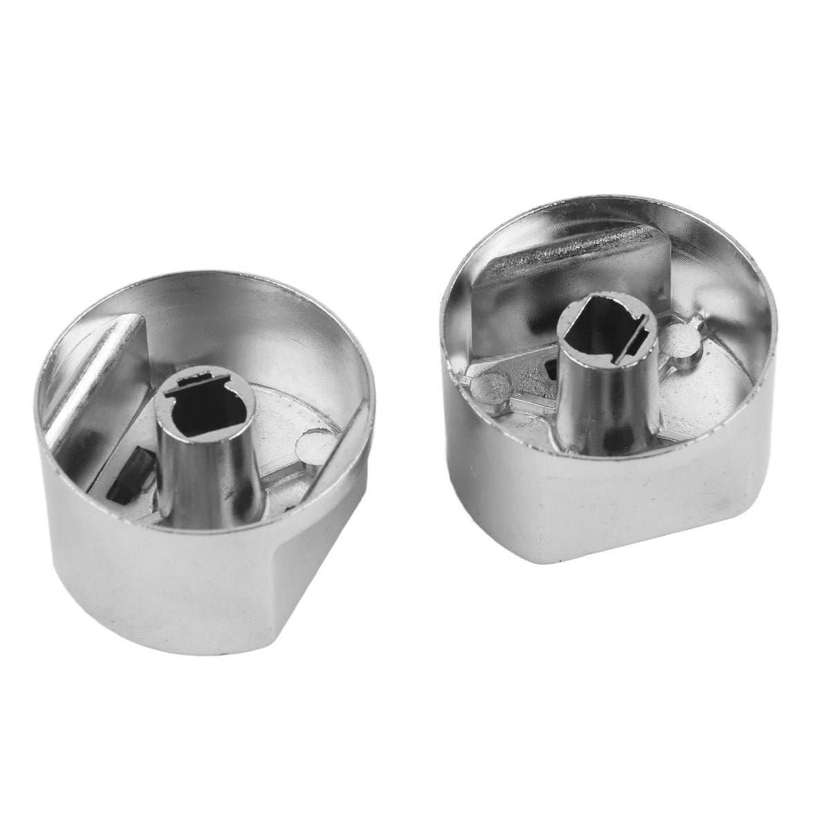 2pcs Universal Gas Stove Cooker Part Control Knobs Replacement Zinc Alloy Rotary Switch