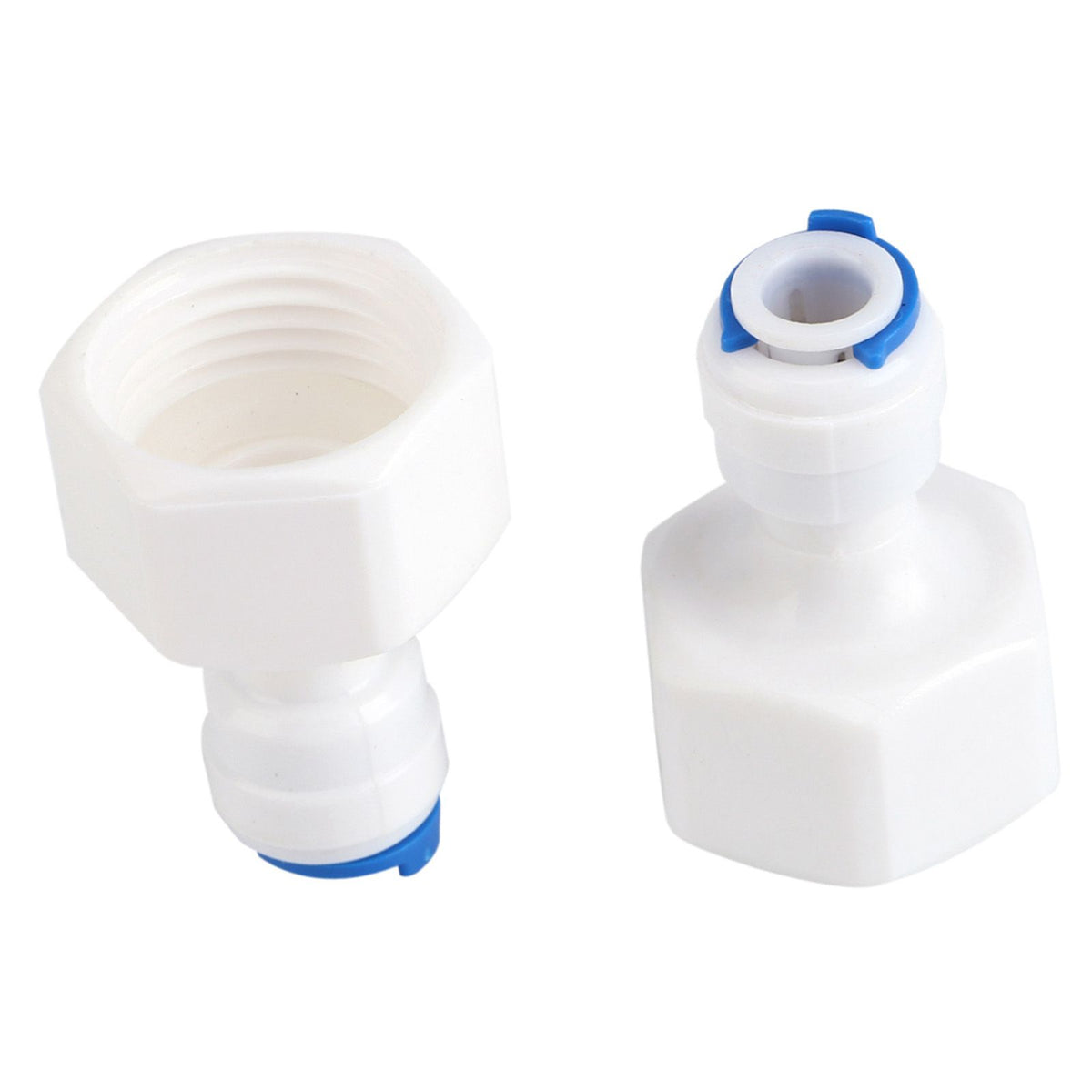 6pcs 1/4 Tube OD to 1/2 Female Push in Quick Connector for Water Filter Reverse Osmosis
