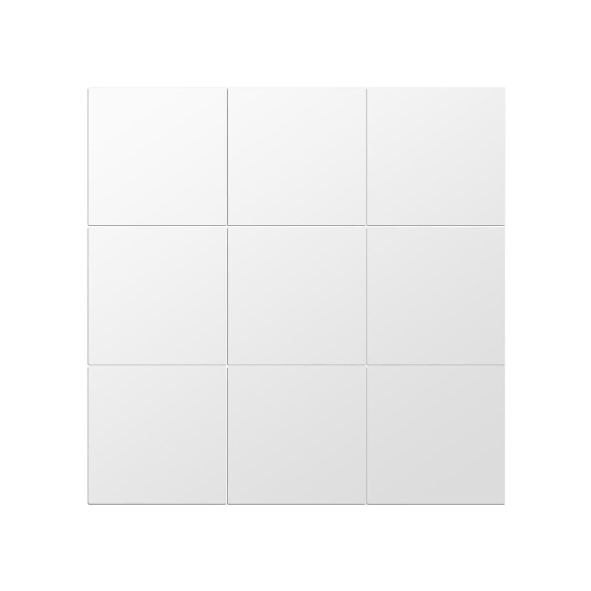 25pcs DIY Square Mirror Wall Stickers 15cm Self adhesive Tiles 3D Mirror Decor for DIY Acryli