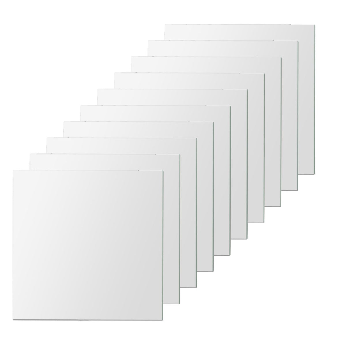 25pcs DIY Square Mirror Wall Stickers 15cm Self adhesive Tiles 3D Mirror Decor for DIY Acryli