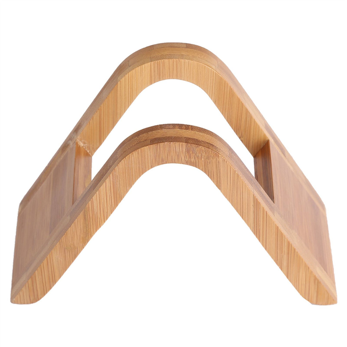 Wood Coffee Filters Dispenser Holder Display Shelf Filtering Paper Storage Rack Stand