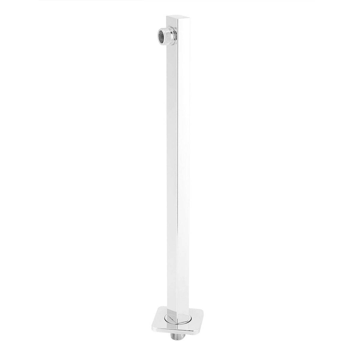 16 Inch Long Polished Stainless Steel Wall Mounted Shower Head Extension Showers Arm