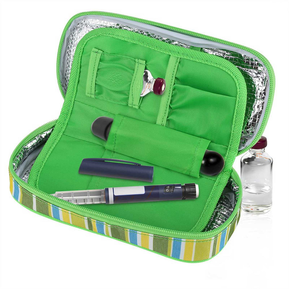 Portable Diabetic Insulin Cooler Bag Organizer Medical Insulation Cooling Travel Case