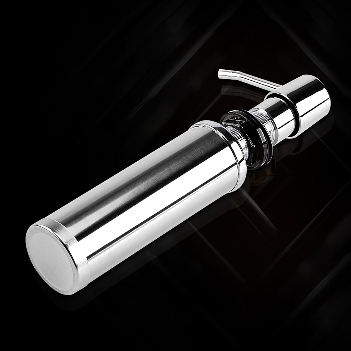 250ML Stainless Steel Liquid Soap Dispenser Bottle Kitchen Bathroom Shower Lotion Shampoo Pump