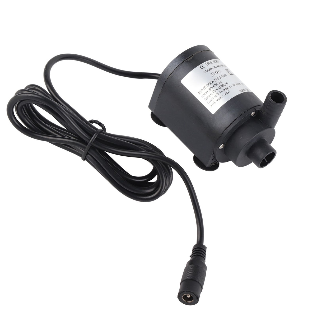 DC 24V 1000L/H Hot Water Circulation Pump Solar Brushless Motor 7m Lift