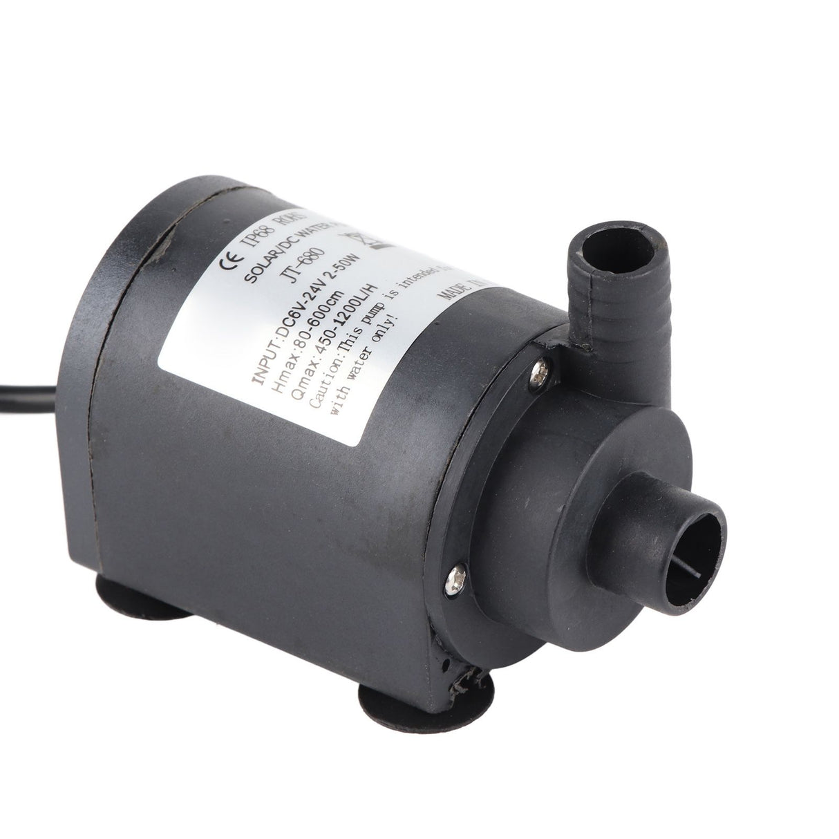 DC 24V 1000L/H Hot Water Circulation Pump Solar Brushless Motor 7m Lift