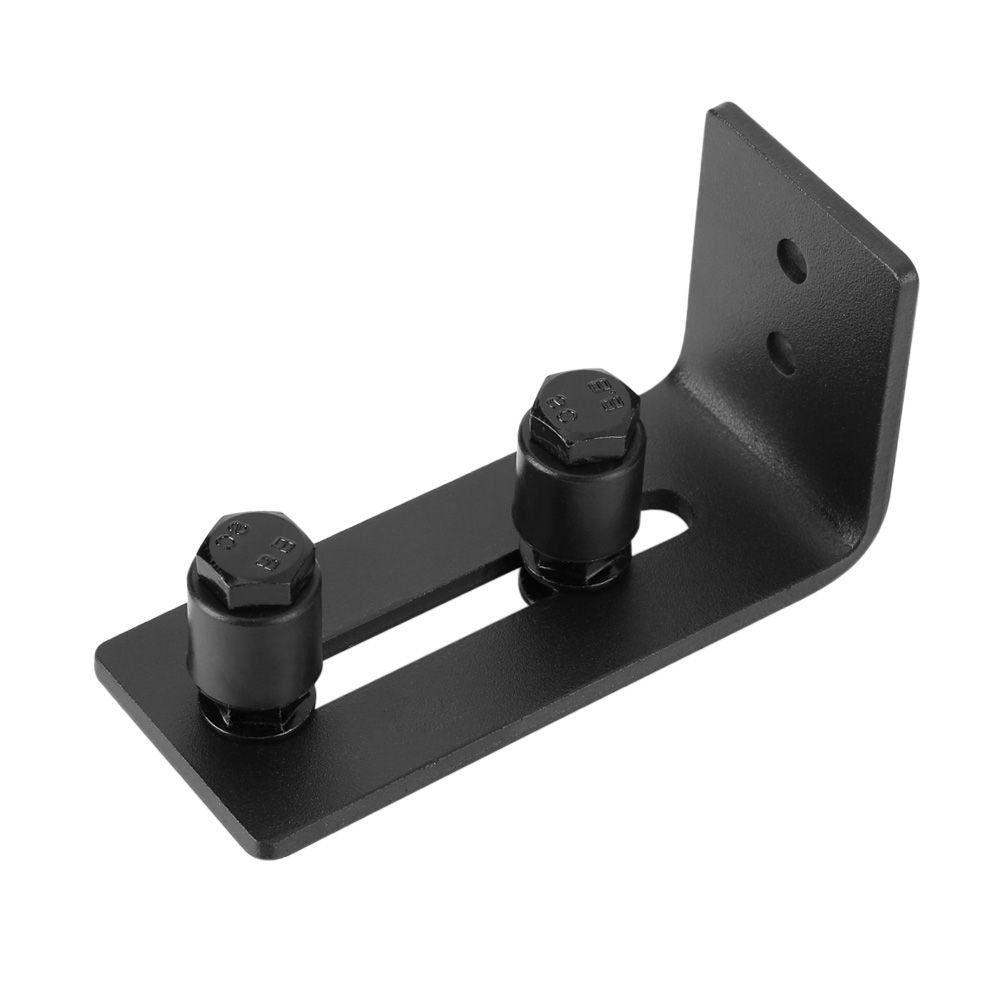 Carbon Steel Adjustable Wall Mount Sliding Barn Door Bottom Floor Guide Hardware
