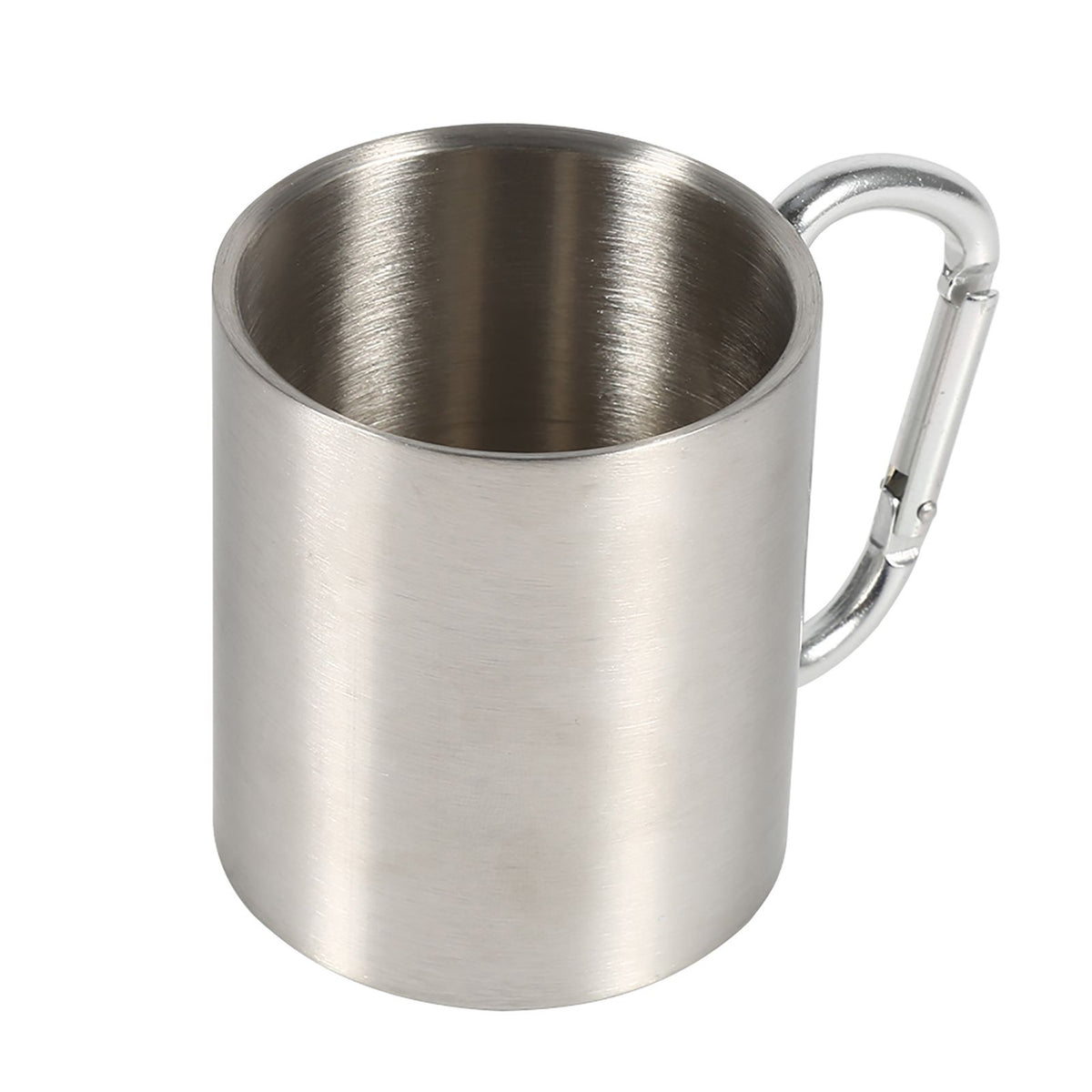 Stainless Steel Portable Mug Travel Camping Hiking Outdoor Sports Water Cups With Handle
