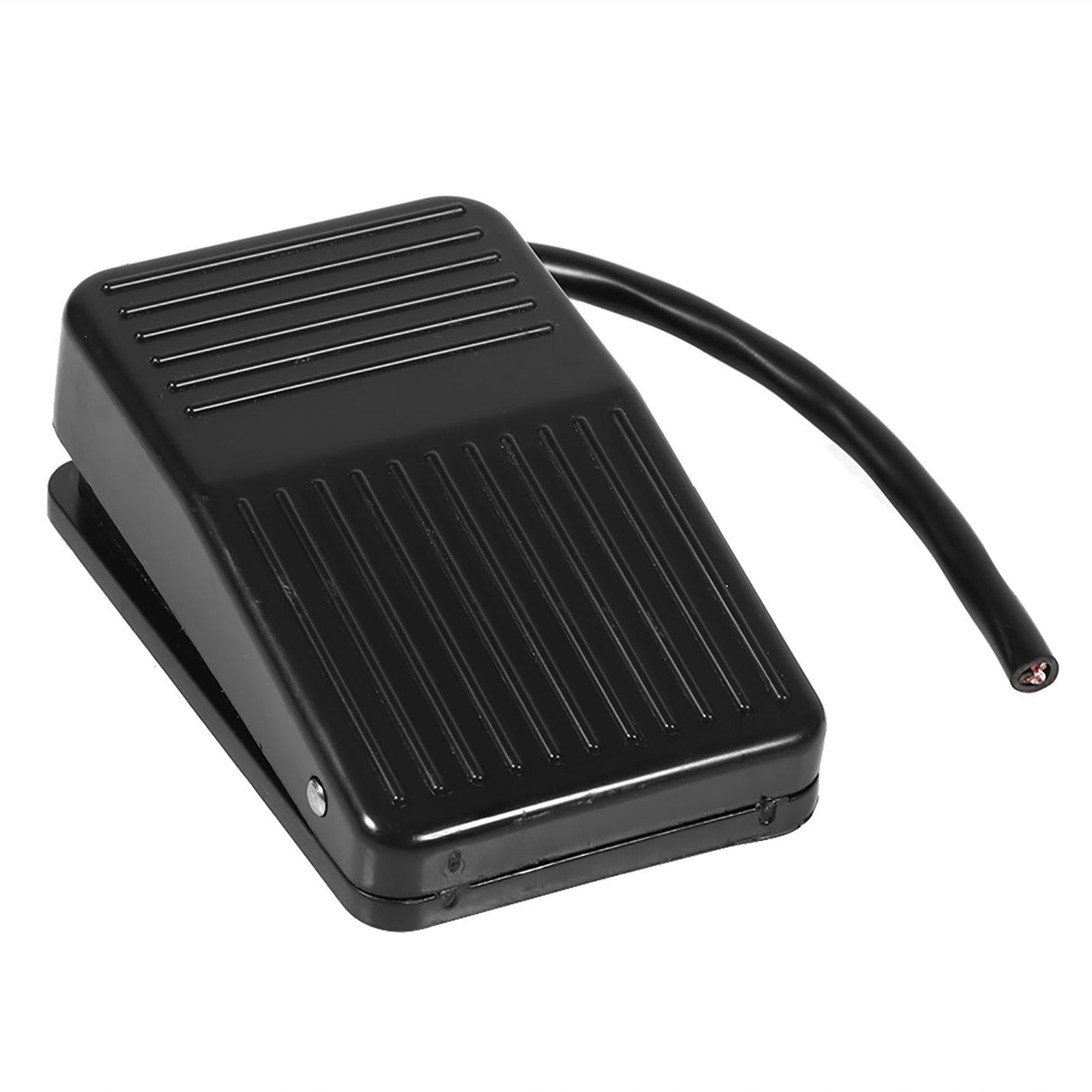 220V / 380V Electrical Power Plastic Foot Pedal Switch On Off Control Black Color 10cm Cord