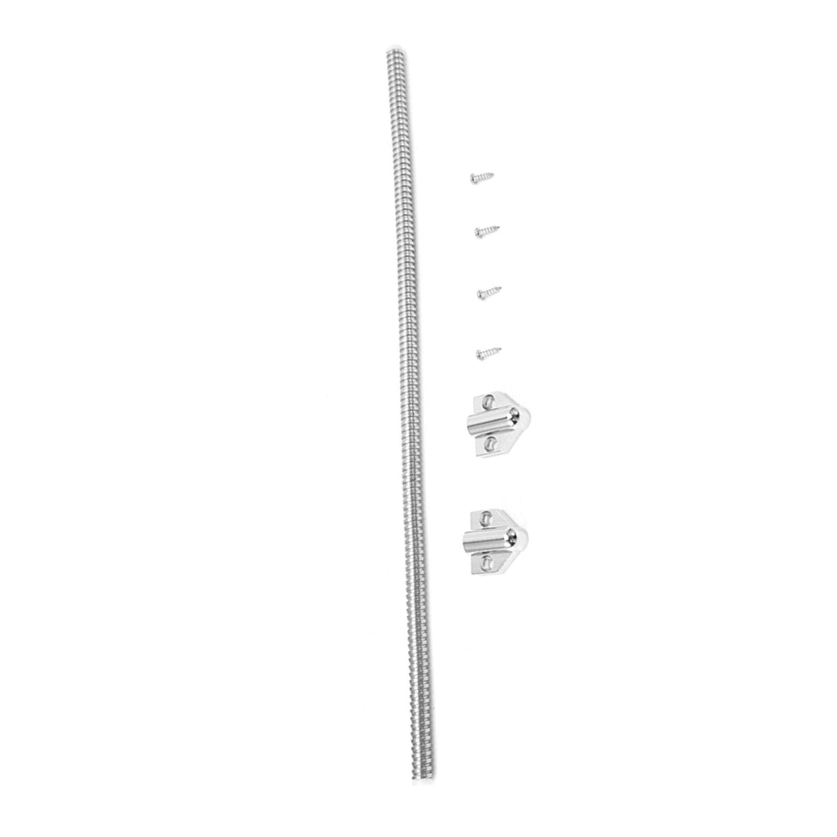 1Pc 40cm Long Door Loop With Triangle Ends For Exposed Mortise Mounting Protect Wire Cable