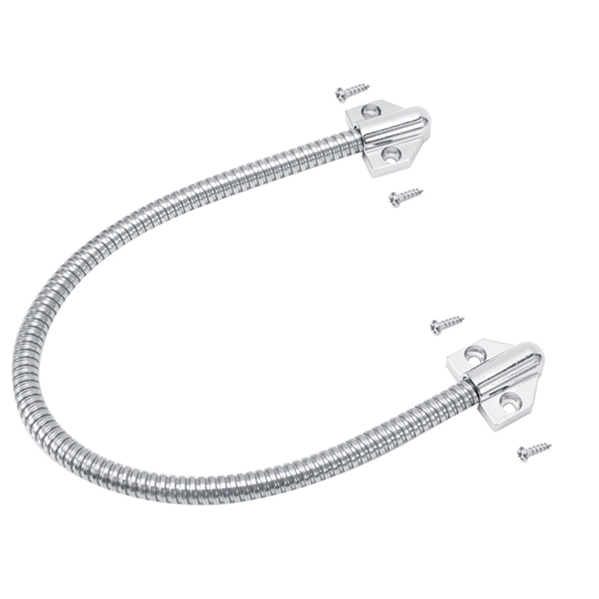 1Pc 40cm Long Door Loop With Triangle Ends For Exposed Mortise Mounting Protect Wire Cable