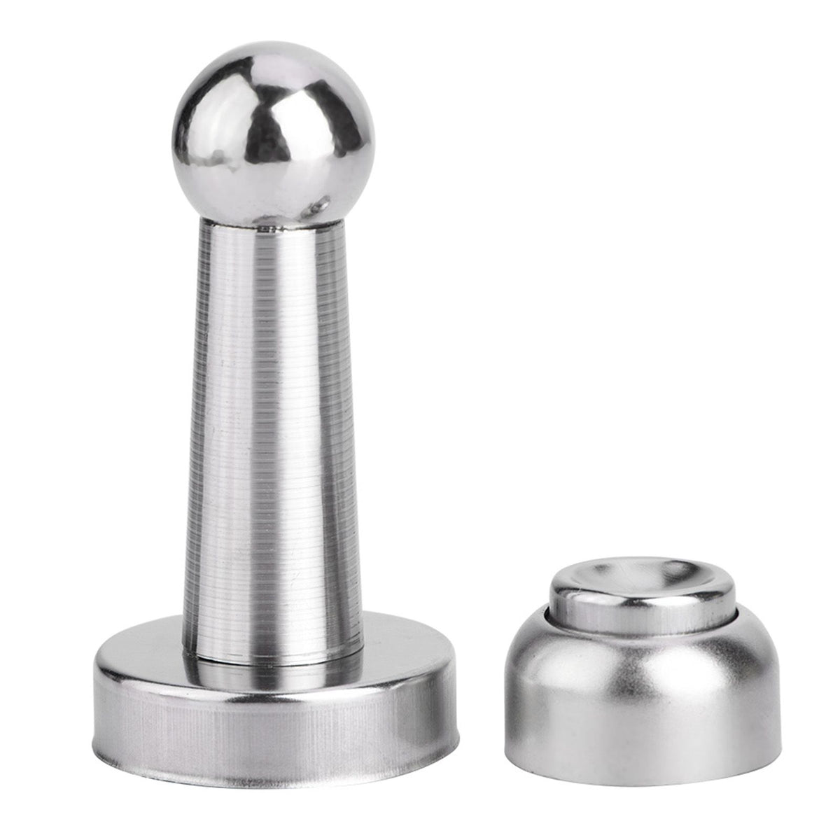 New Heavy Duty Stainless Steel Strong Magnetic Door Stopper Powerful Bedroom Doorstop