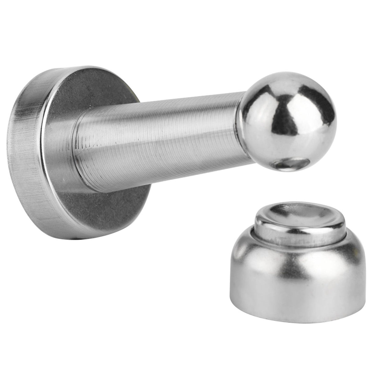 New Heavy Duty Stainless Steel Strong Magnetic Door Stopper Powerful Bedroom Doorstop