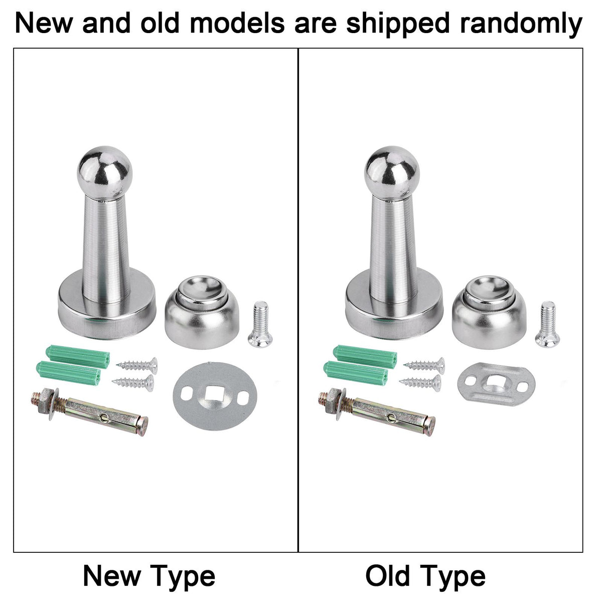 New Heavy Duty Stainless Steel Strong Magnetic Door Stopper Powerful Bedroom Doorstop