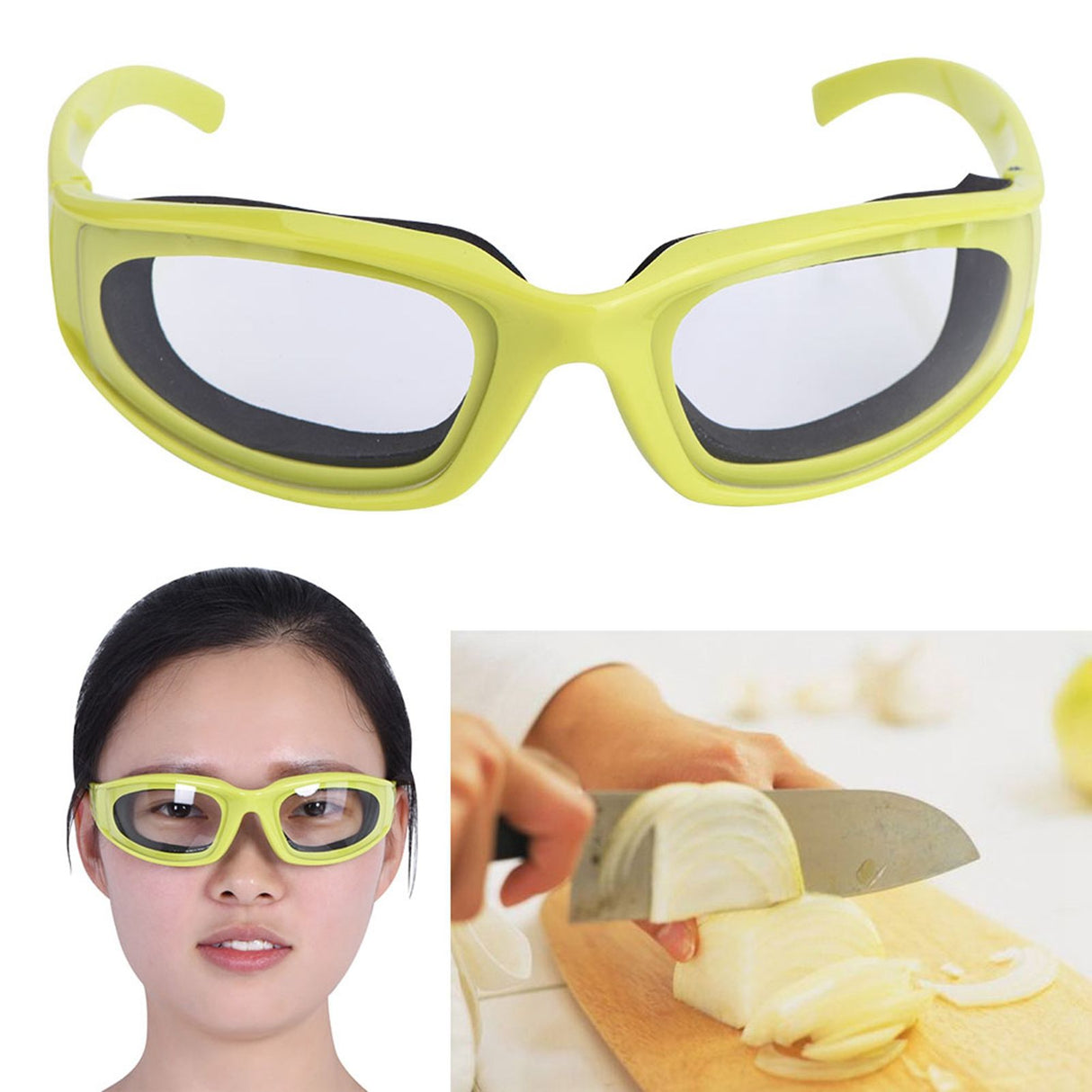Anti spicy Onion Cutting Goggles Anti splash Protective Glasses Eye Protector Kitchen Gadget