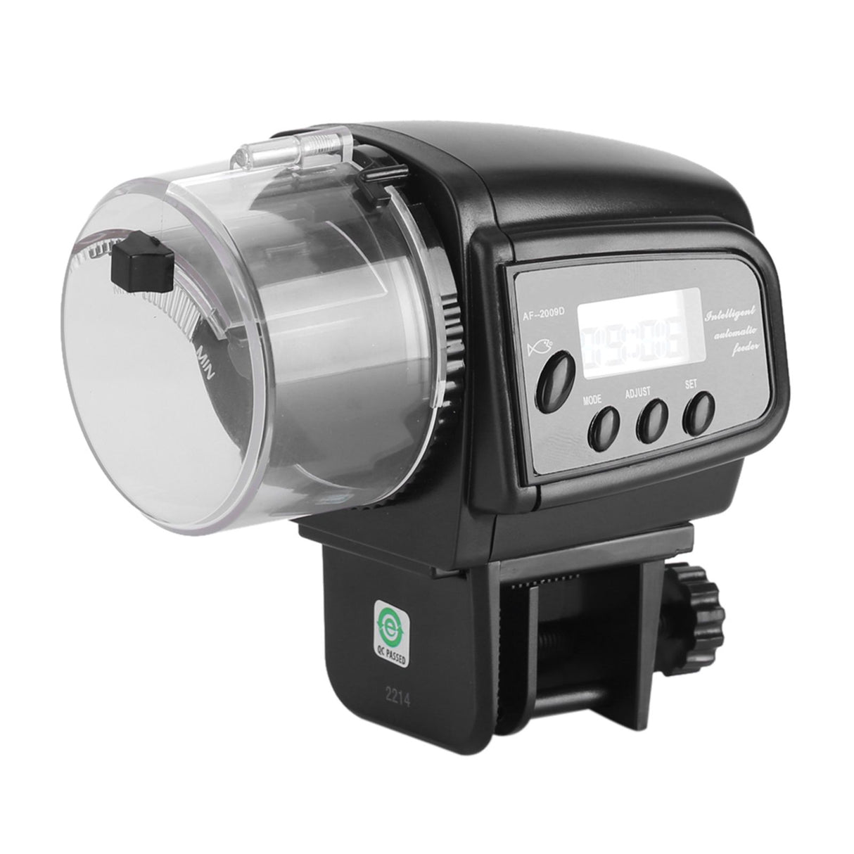 Digital LCD Electronic Fish Feeder Dispenser Timer Automatic Aquarium Tank Food Feeding Machine