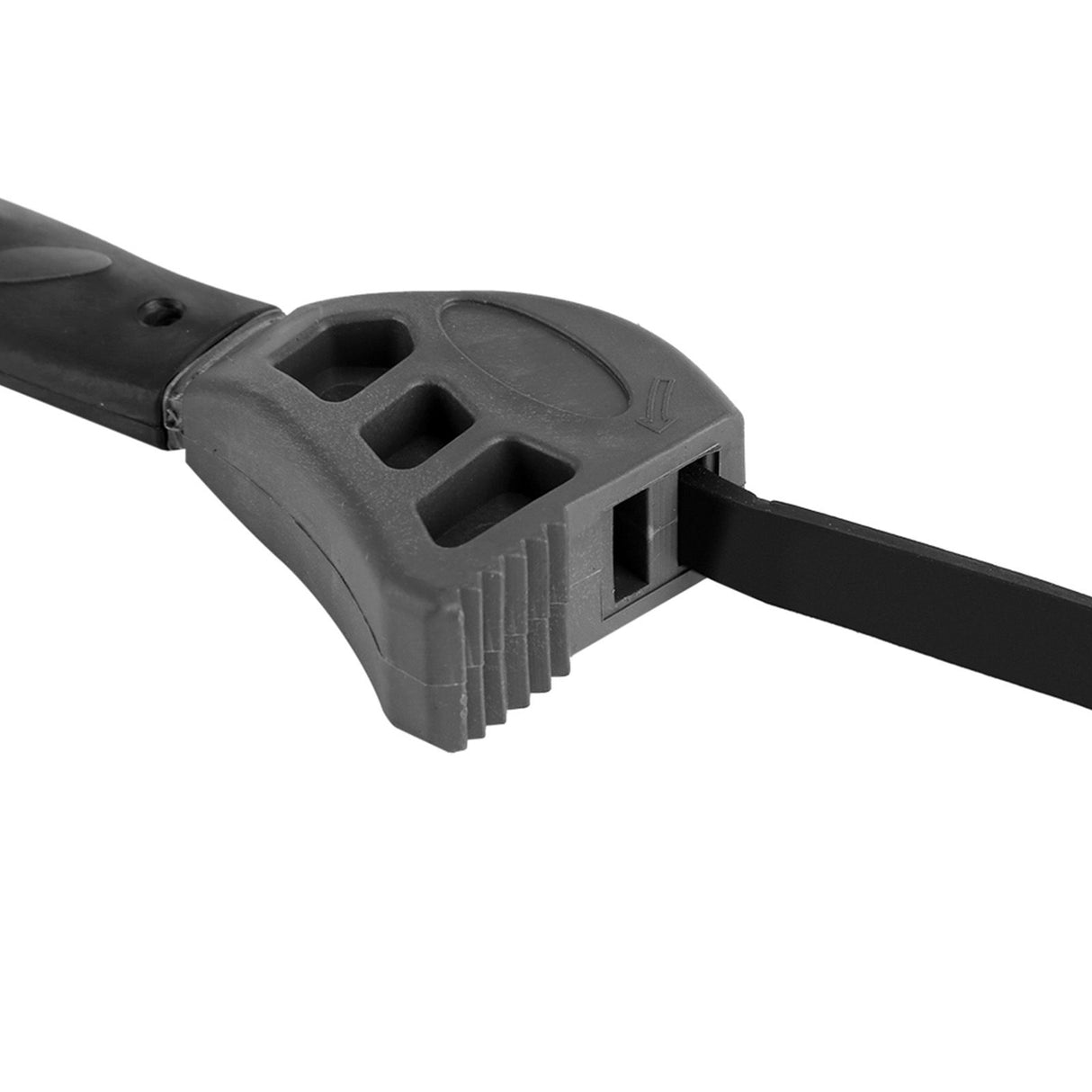 500mm Plastic Strap Wrench Jar Lids Tighten Loosen Plumbing Tool Universal Oil Filter Spanner