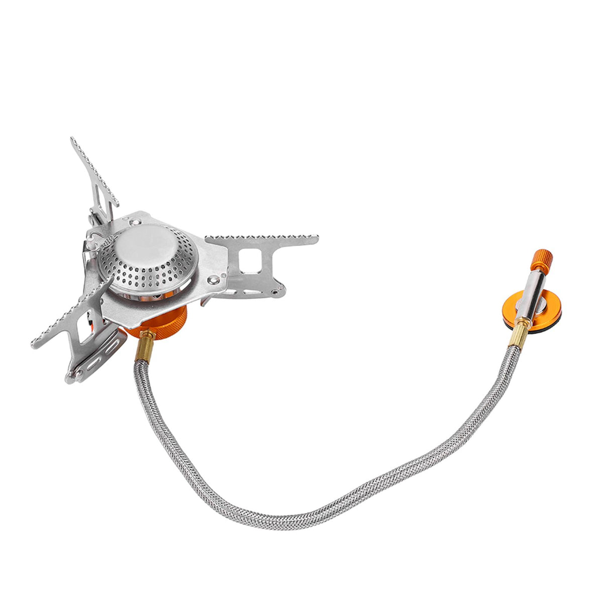 3500W Portable Outdoor Picnic Gas Burner Foldable Backpacking Camping Mini Metal Stove