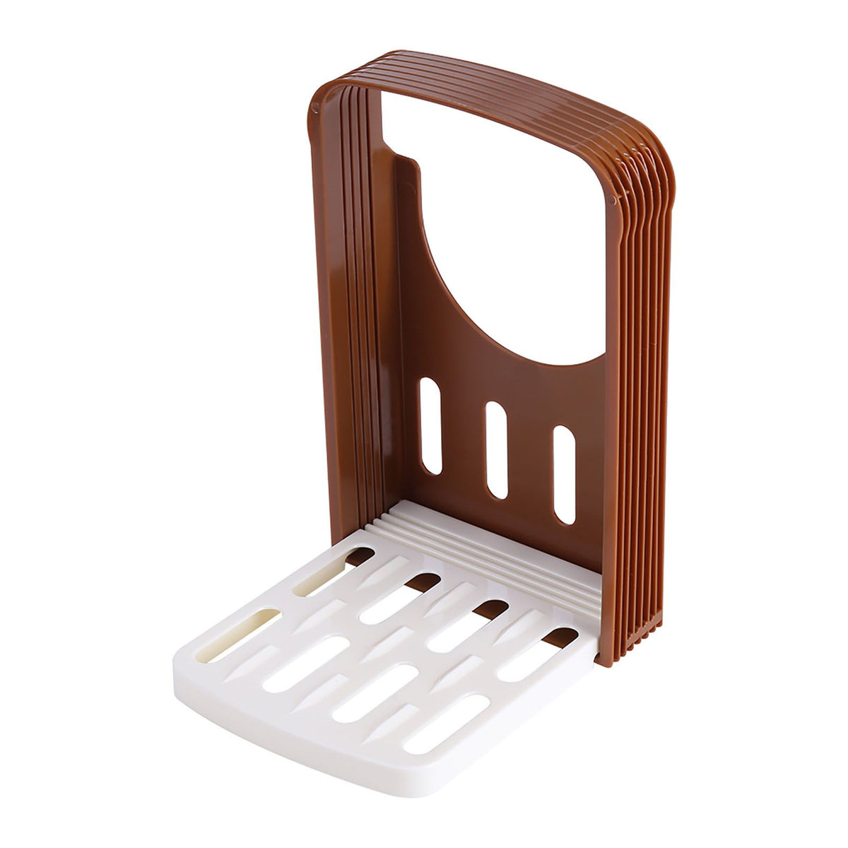 Bread/Toast Cutter Mold Kitchen Sandwich Slicing Guide Foldable Tools with 4 Thickness