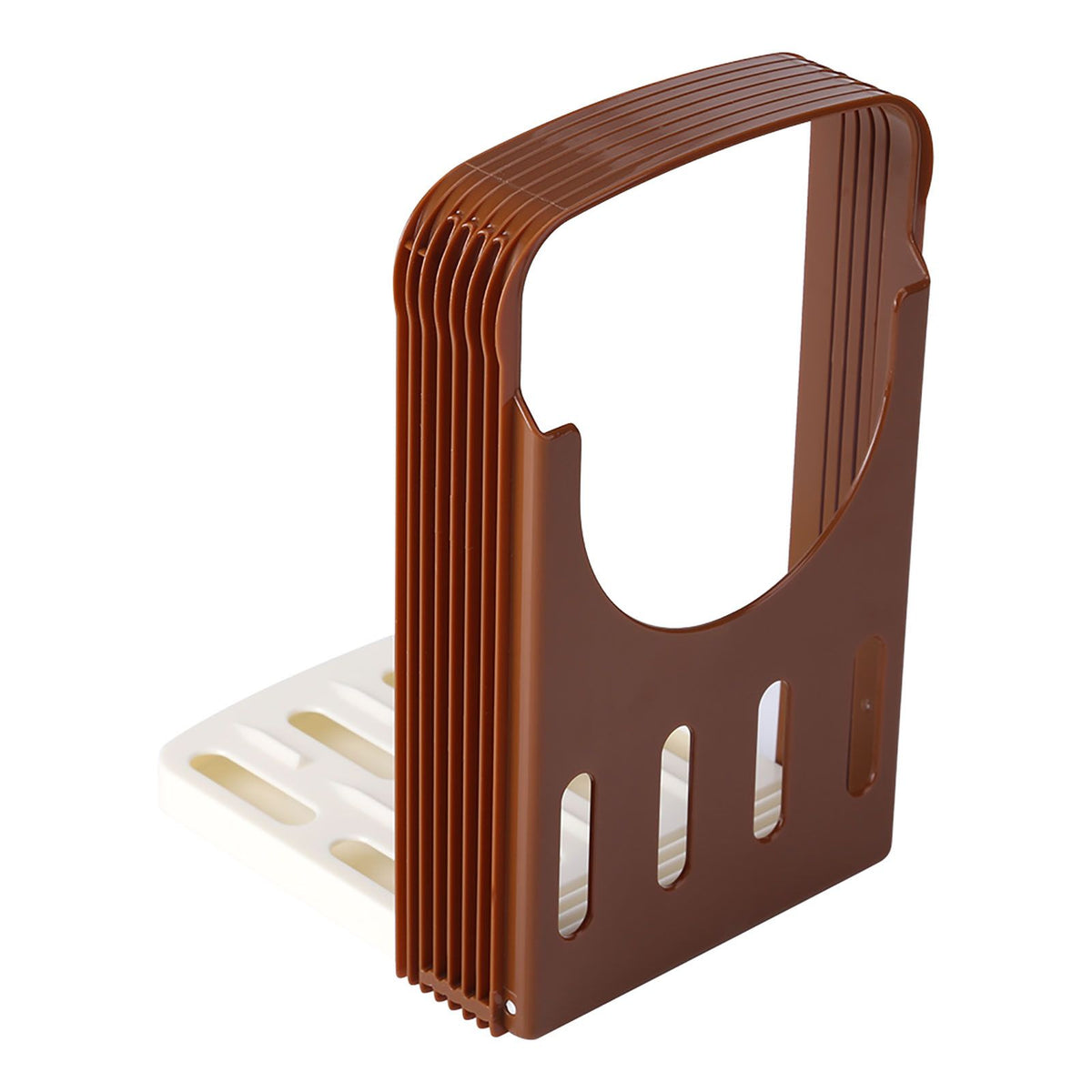 Bread/Toast Cutter Mold Kitchen Sandwich Slicing Guide Foldable Tools with 4 Thickness