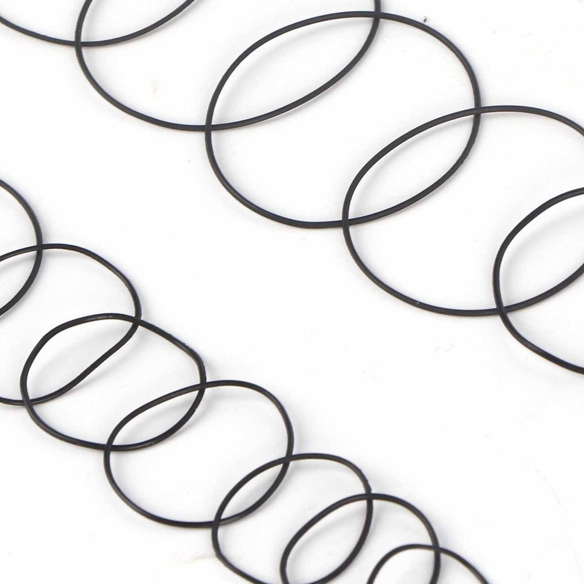 950pcs Set 12mm30mm Universal Rubber O Ring Watch Back Cover Seal Gaskets (0.5mm)