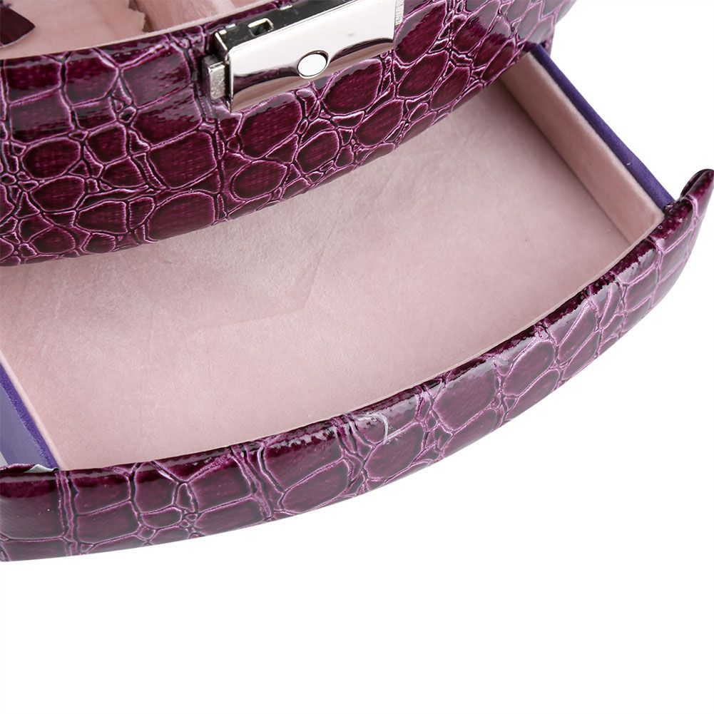 3 Layers Jewelry Necklace Ring Storage Box Case Lady Gift Home Supplies