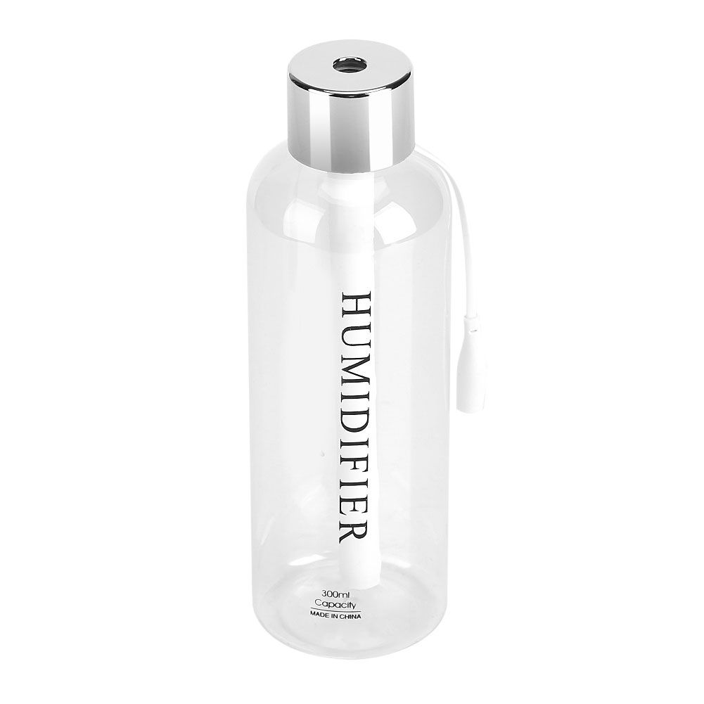300ml Mini Air Diffuser Mist Maker Portable USB Water Bottle Humidifier Car Home