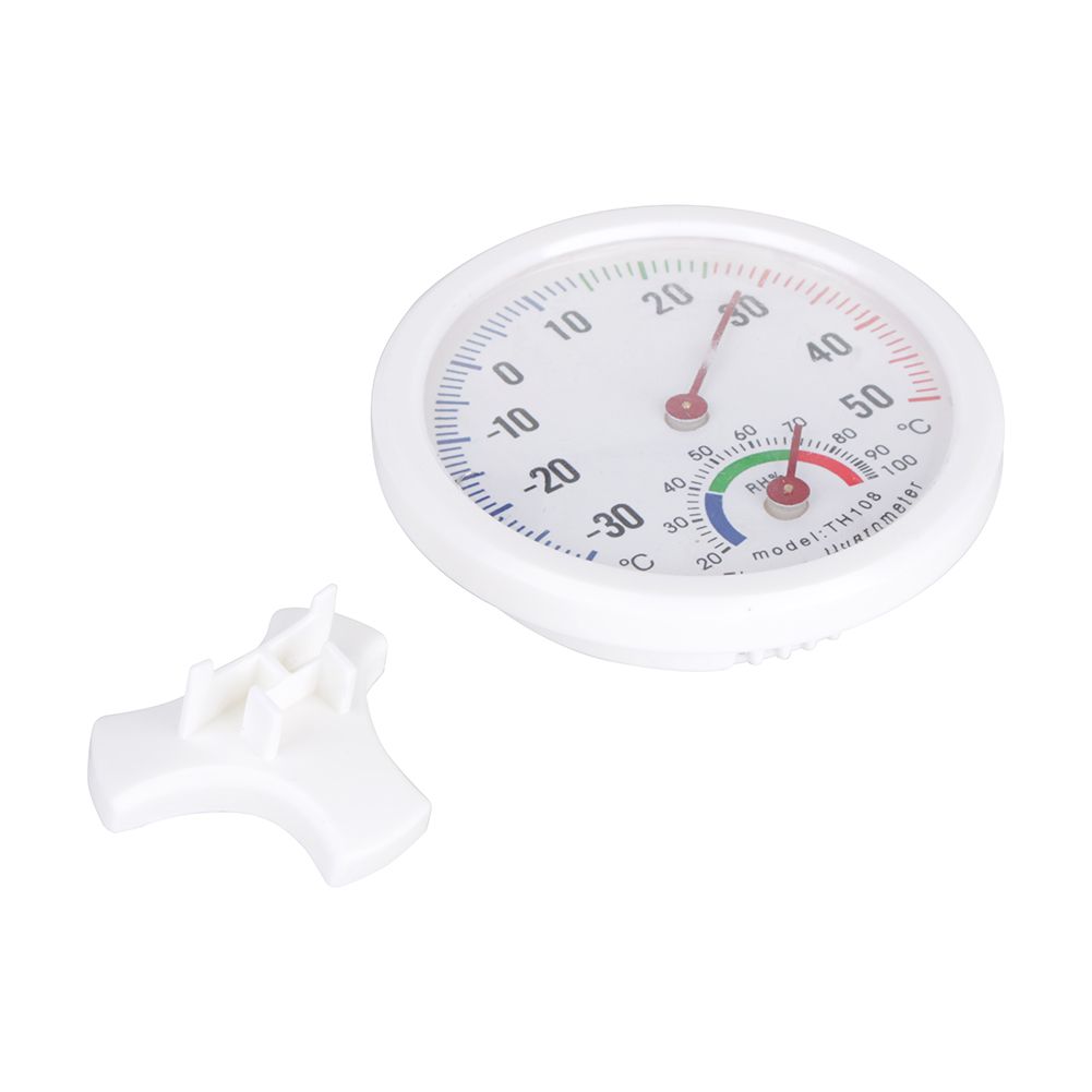 TH108 Indoor Analog Temperature Humidity Meter Thermometer Hygrometer -30~50°C H