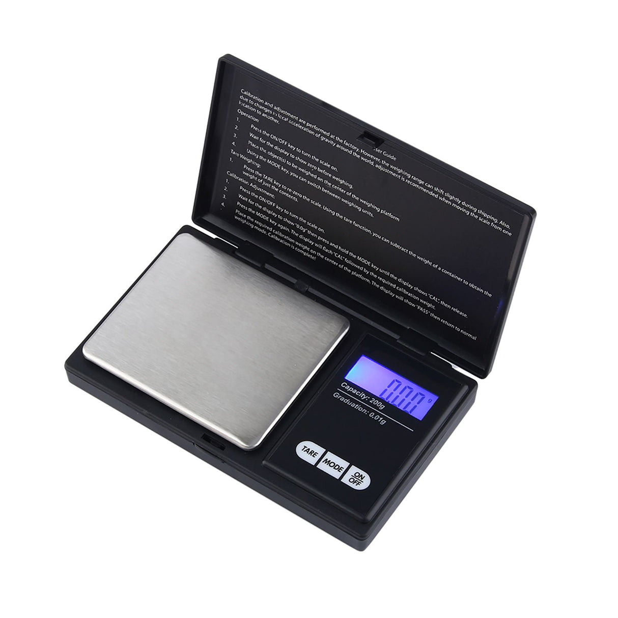 200g X 0.01g Pocket Digital Scale Portable Gram Jewelry Gold Silver Coin Herb