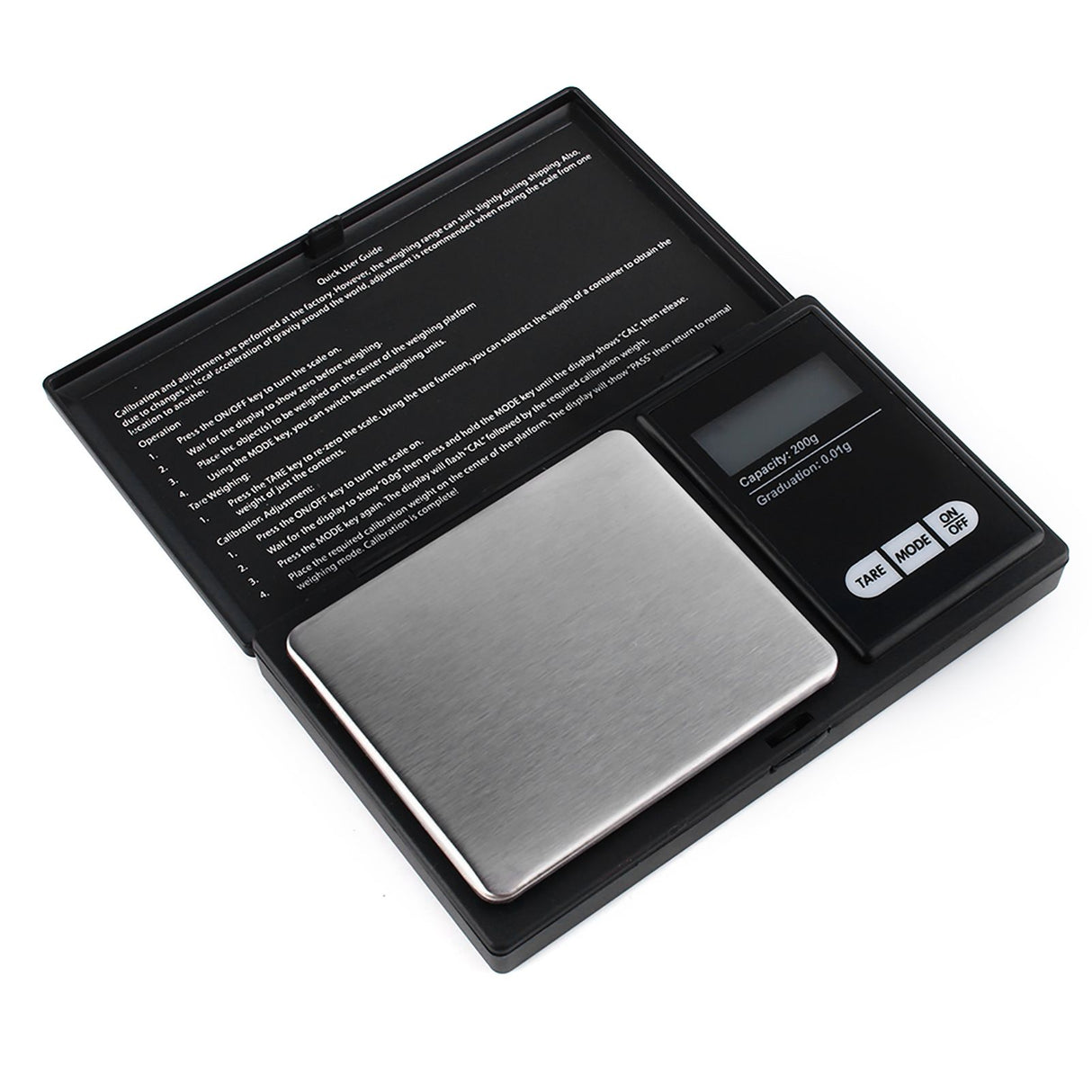 200g X 0.01g Pocket Digital Scale Portable Gram Jewelry Gold Silver Coin Herb
