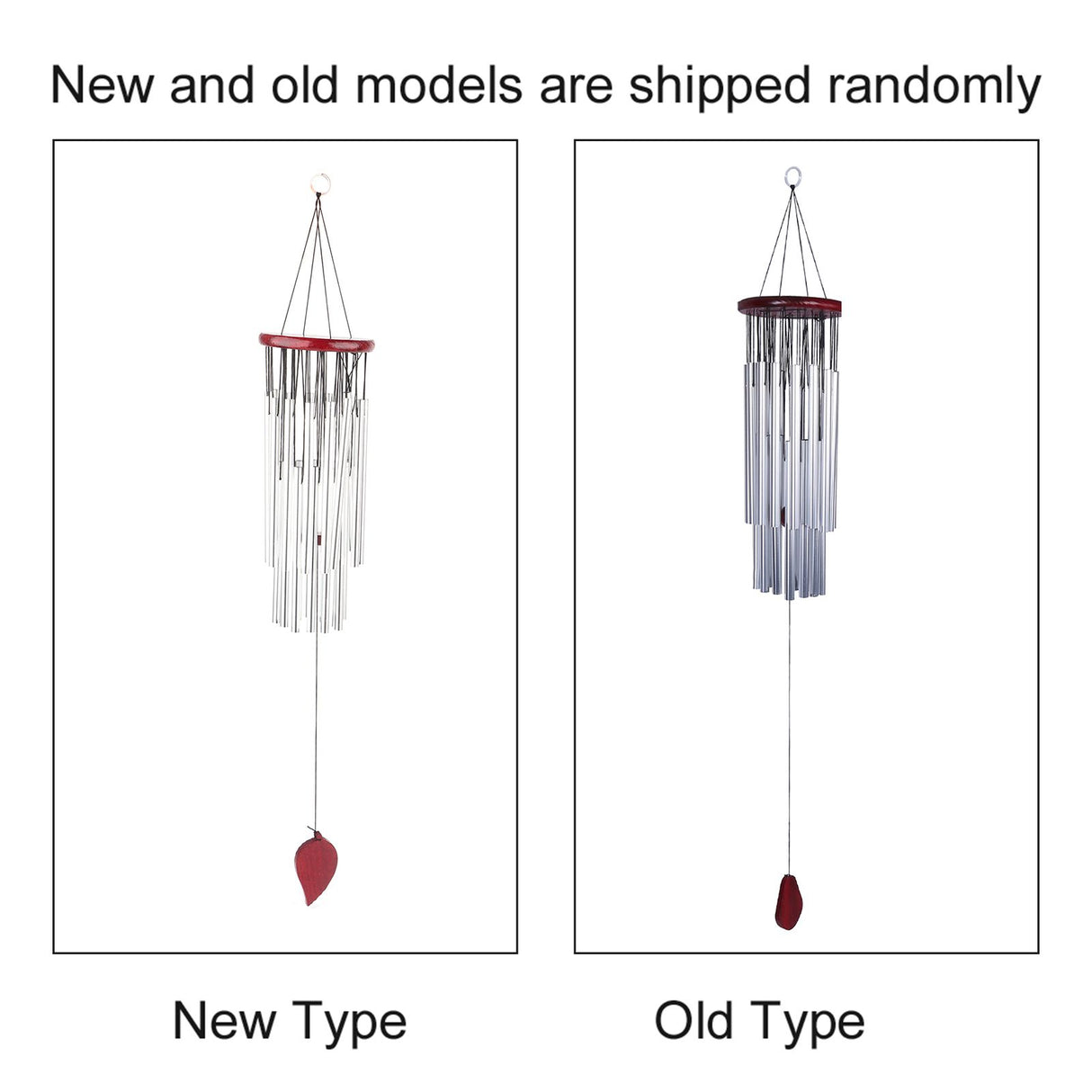 27 Tubes Wind Chimes Tube Gift Decoration for Yard Garden Outdoor Living