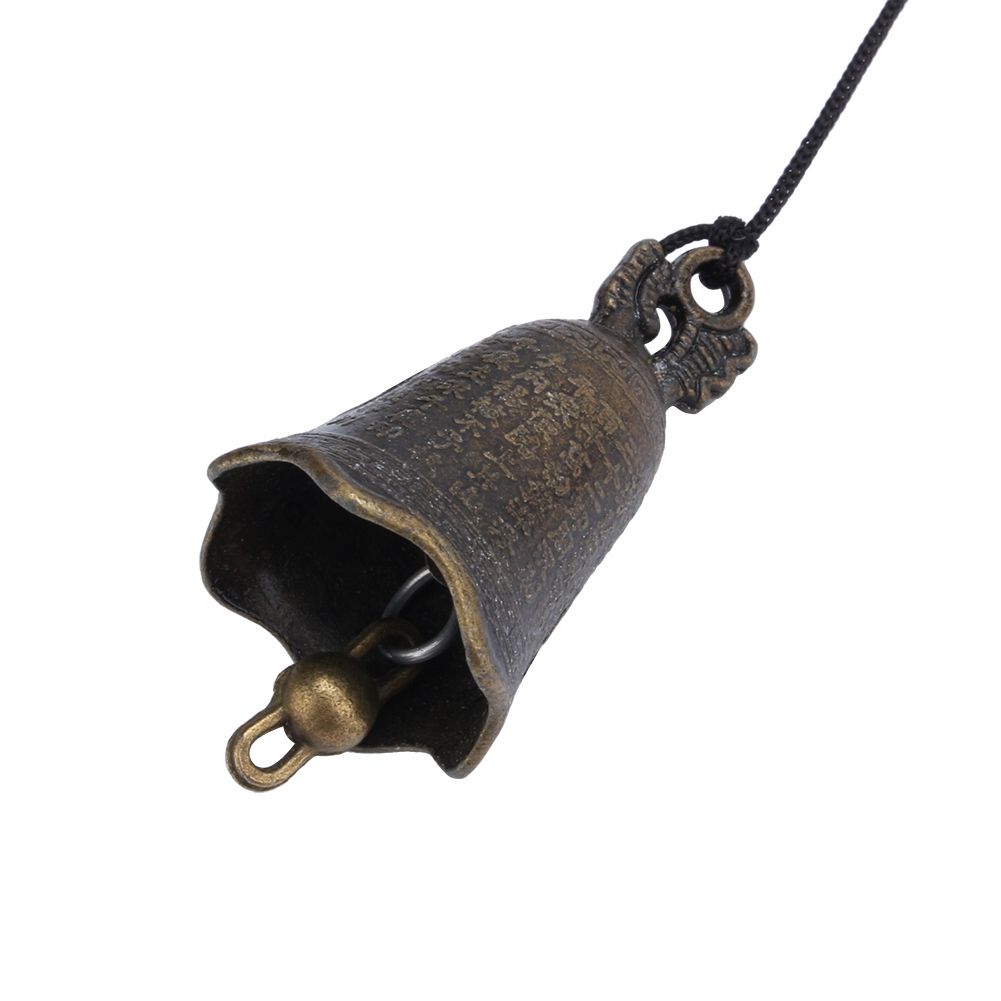 4 Tubes 5 Bells Bronze Yard Garden Outdoor Living Wind Chimes Gift