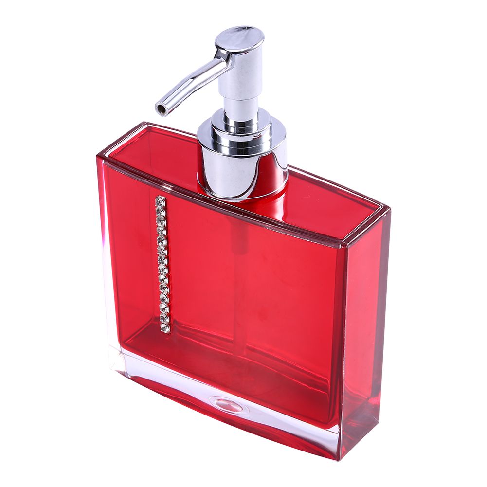 5PC/Set Acrylic Bathroom Accessories Bath Cup Bottle Toothbrush Holder Soap Dish