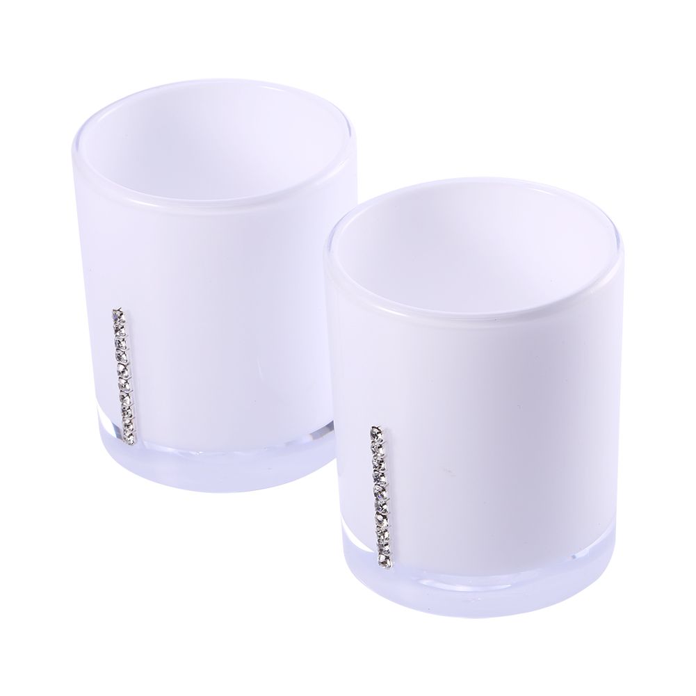 5PCS Suit Acrylic Bathroom Accessories Set Bath Cup Toothbrush Holder Soap Dish