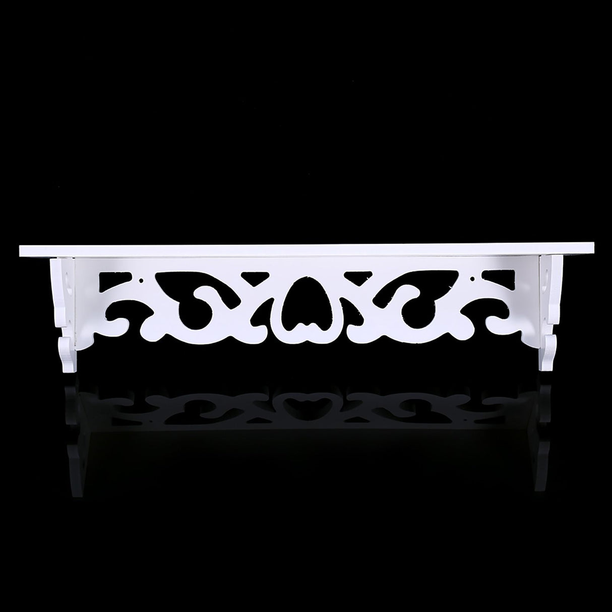White Hollow Floating Shelf Wall Shop Bookshelf Display Shelf Furniture