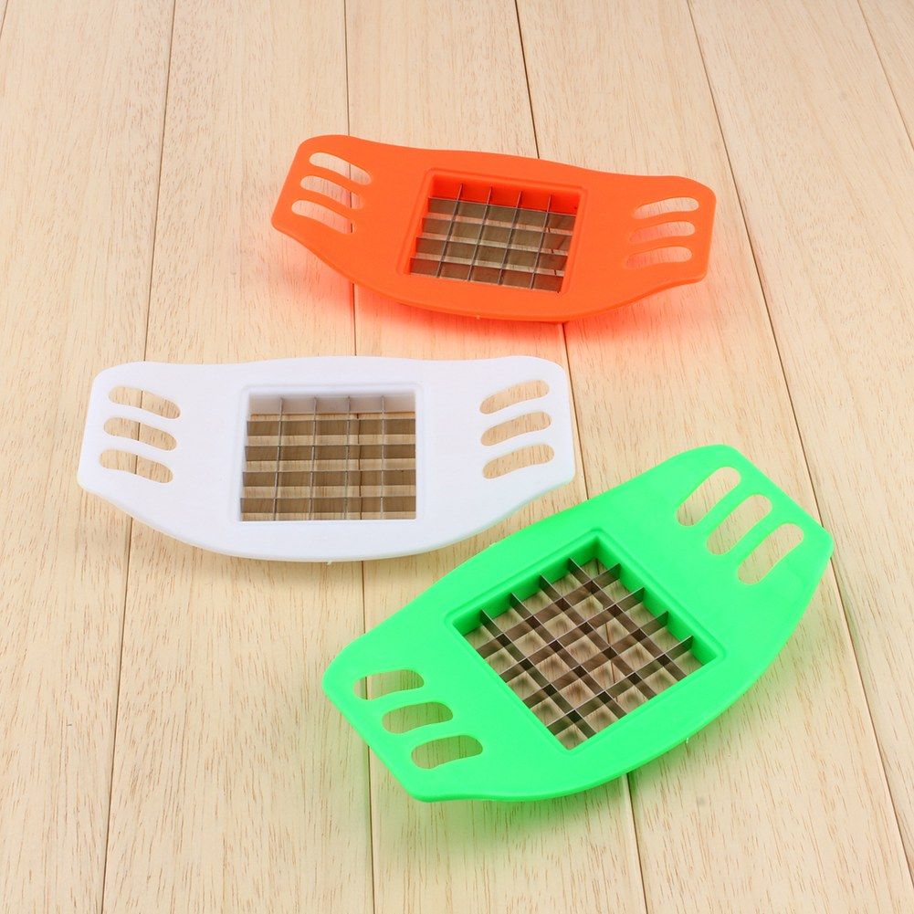 French Fry Potato Chip Cutter Vegetable Fruit Slicer Chopper Kitchen Gadgets