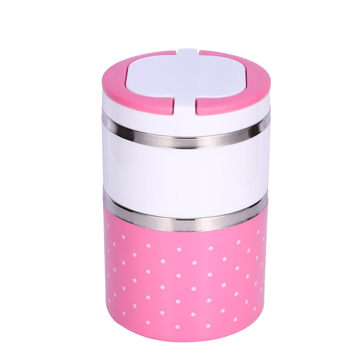 2 Layer Stainless Steel Insulation Thermo Thermal Lunch Box Food Container Hot