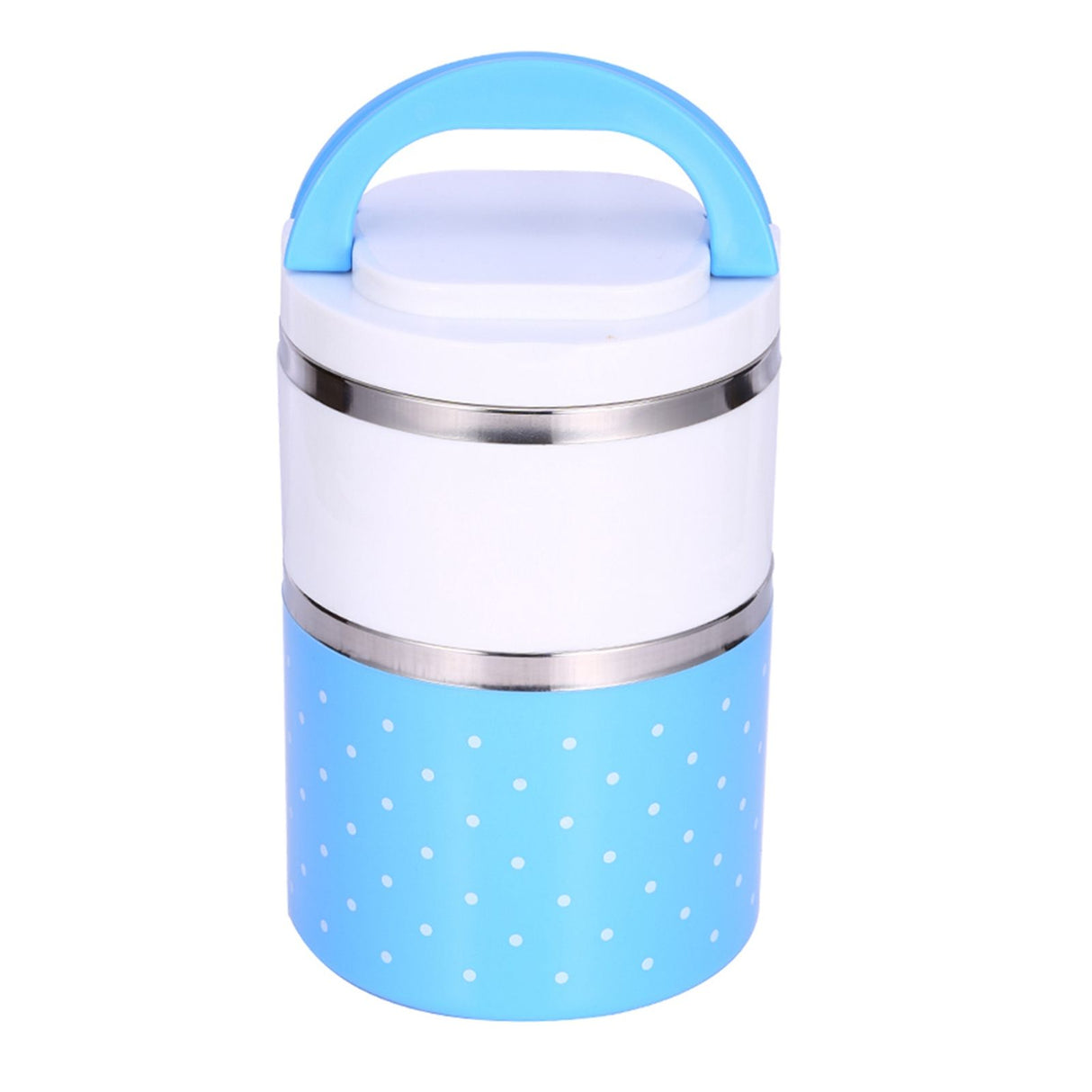 2 Layer Stainless Steel Insulation Thermo Thermal Lunch Box Food Container Hot