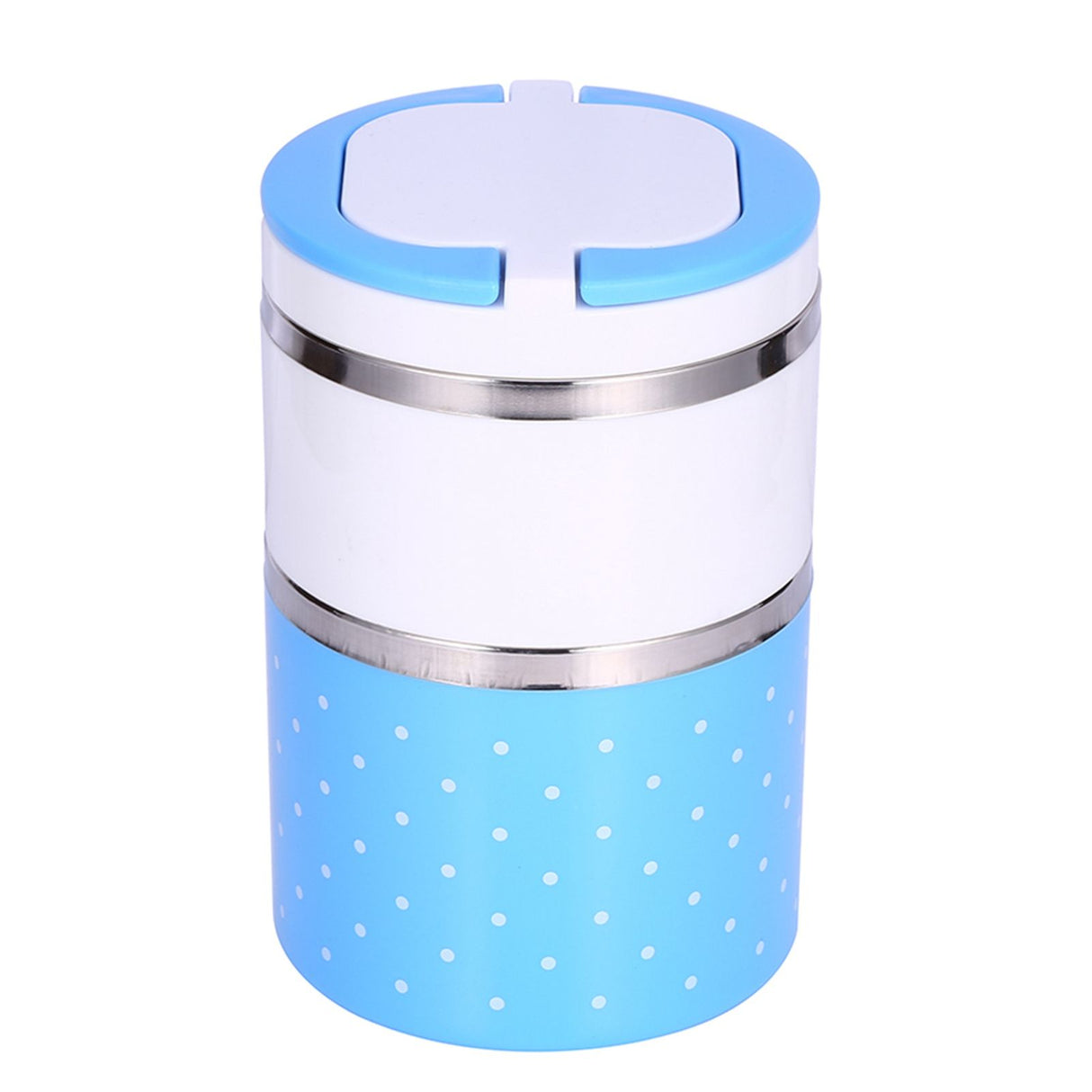 2 Layer Stainless Steel Insulation Thermo Thermal Lunch Box Food Container Hot