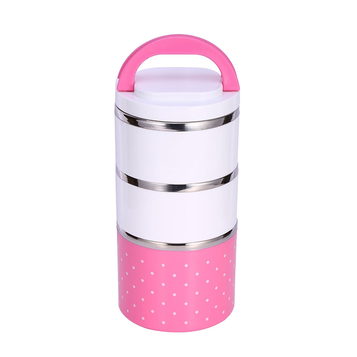 3 Layer Stainless Steel Insulation Thermo Thermal Lunch Box Food Container Hot