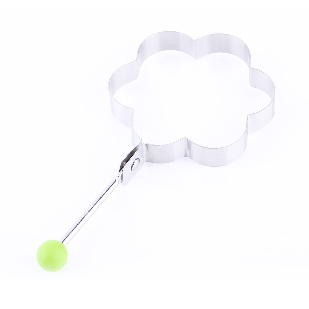 1pcs Plum Fried Egg Mold Stainless Steel Egg Rings Pancake Shaper