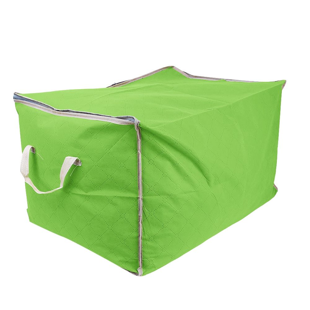 Foldable Clothing Organizer Clothing Storage Box For Clothes Underbed Dustproof Bag Green