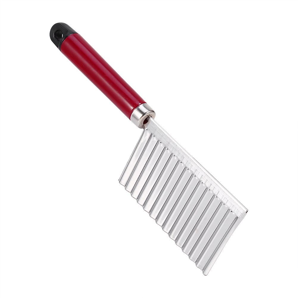Potato Wavy Edged Knife Multifunction Stainless Steel Fruit Cutting Cooking Tool